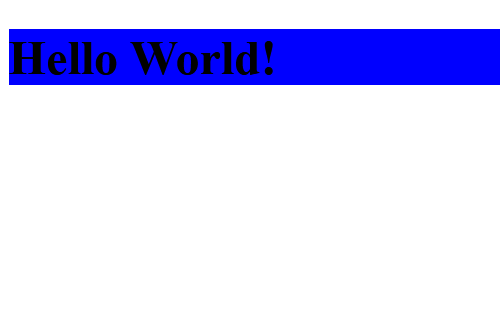 running code in browser example - ID overrides Class